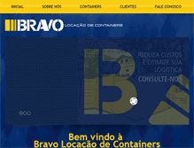 Tablet Screenshot of bravoequipamentos.com